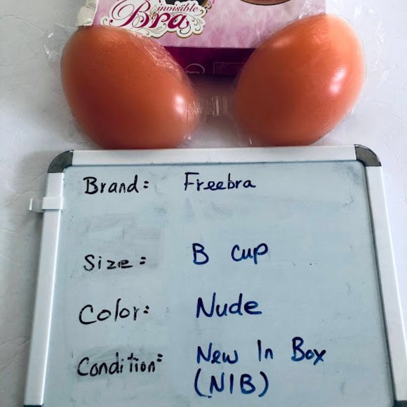 Freebra Self Adhesive Silicon Push Up Bra NIB - Picture 12 of 12